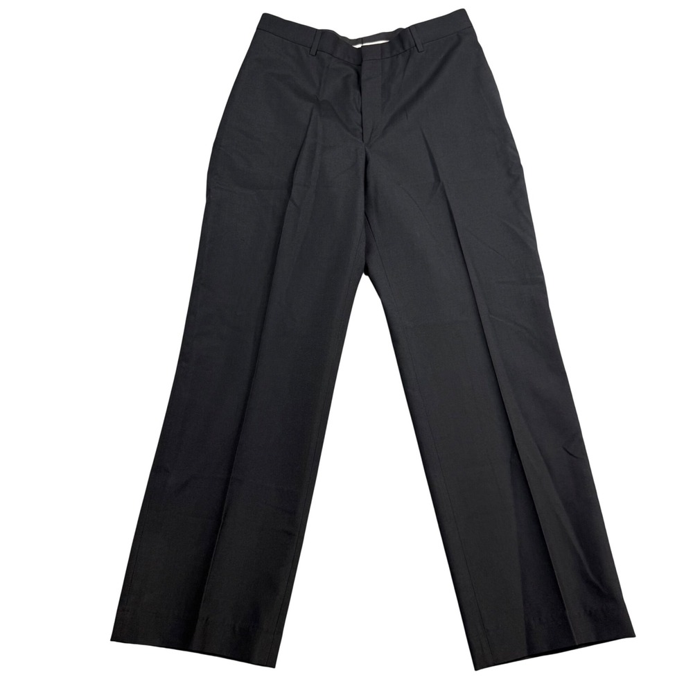 DSCP Bremen-Bowdon Mens Black Service Trousers Type II Classic Fit 33L NSN Wool